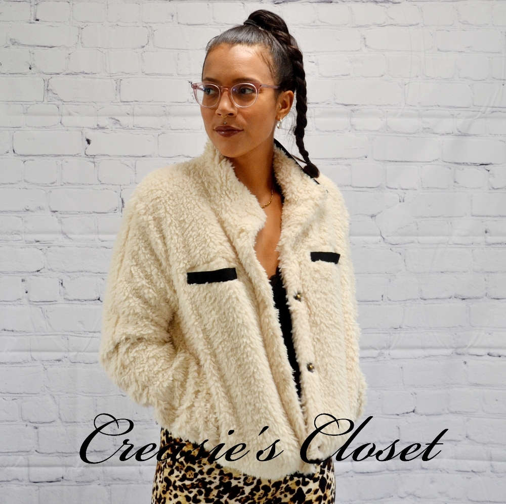 Soft Teddy Jacket by Thread and Supply